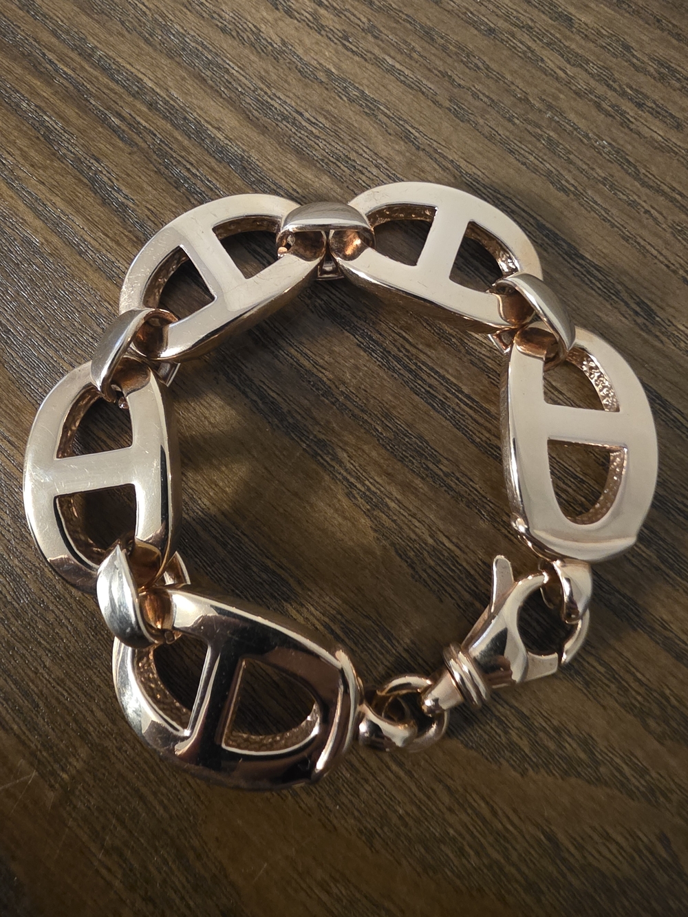 Milor Italy Marine Anchor Link Bracelet